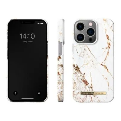 Ideal of Sweden Case for iPhone 14 Pro Fashion - Carrara Gold